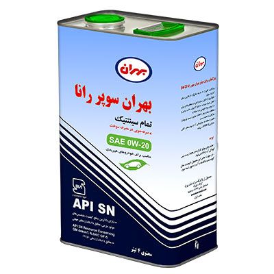 روغن موتور بهران سوپر رانا (0W-20)