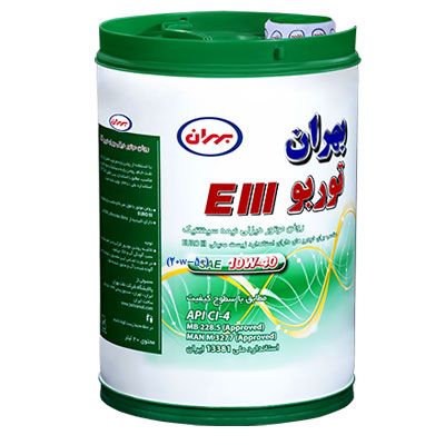 روغن موتور بهران توربو EIII (10W-40)