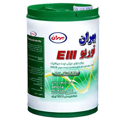 روغن موتور بهران توربو EIII (15W-40)