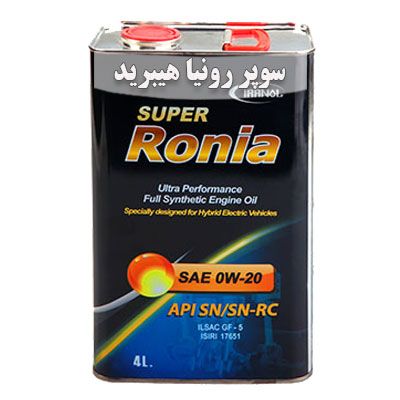 روغن موتور ایرانول Super Ronia هیبرید